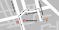 Схема проезда в АрендаАвто-слб